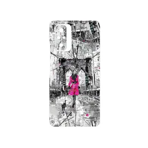 MAHOOT Collage of Catwalk Bridge Cover Sticker for Xiaomi Redmi Note 10 Pro Max