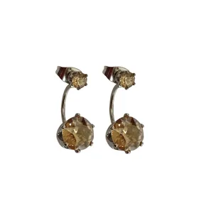 گوشواره زنانه تاش مدل میخی کد swarov 