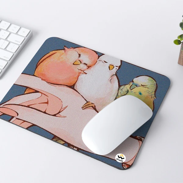 ماوس پد شادیت مدل پرنده کیوت کد 01 سایز 24*19 سانتی متر