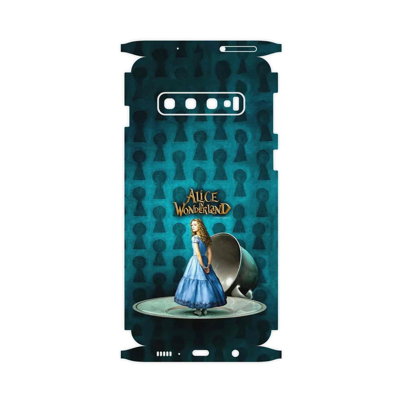 برچسب پوششی ماهوت مدل Alice in Wonderland-FullSkin مناسب برای گوشی موبایل سامسونگ Galaxy S10