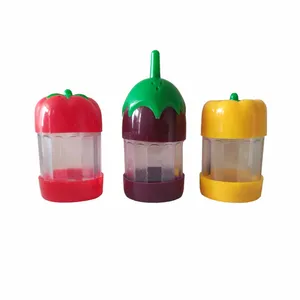 نمک پاش مدل VEG3 طرح سبزیجات مجموعه 3 عددی
