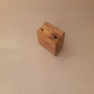 جعبه هدیه چوبی مدل درب پازلی کد 01