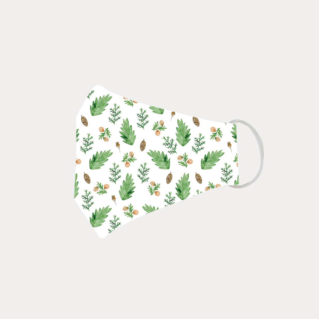 ماسک تزیینی مدل شاخ و برگ