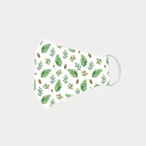 ماسک تزیینی مدل شاخ و برگ