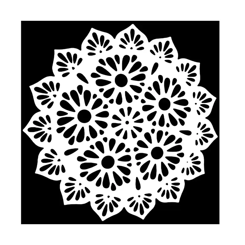 شابلون باتیس آرت طرح تذهیب کد 50-171