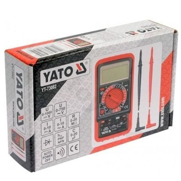 مولتی متر دیجیتال یاتو مدل YT-73082