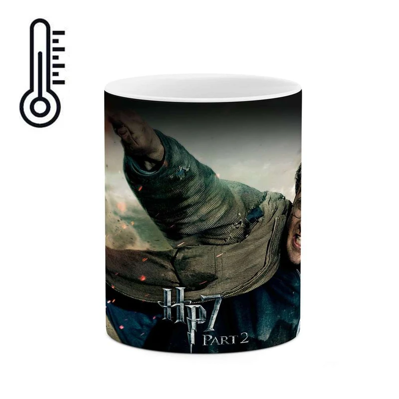 ماگ حرارتی کاکتی مدل فیلم Harry Potter 7 کد mgh10524