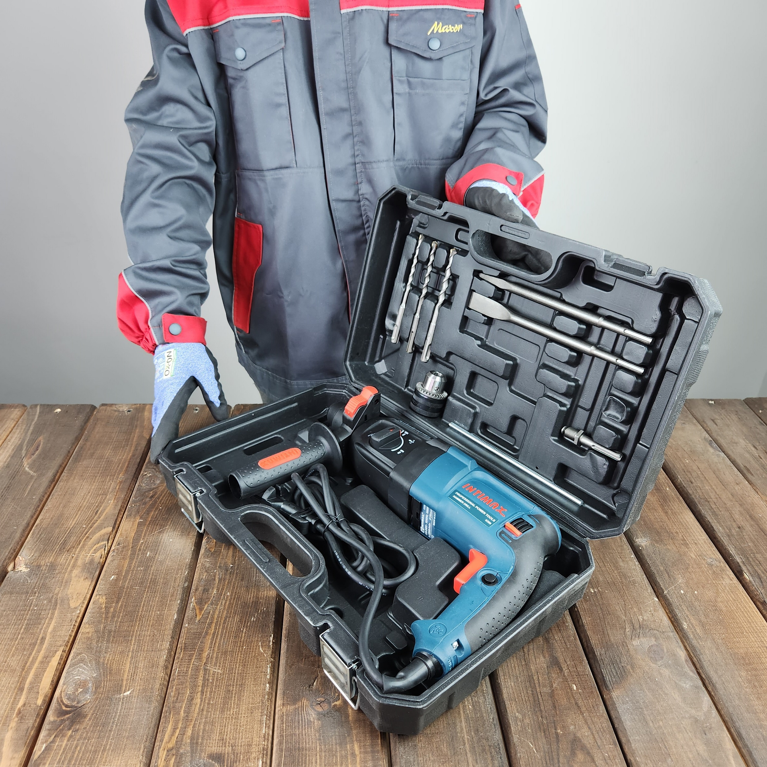 مجموعه 9 عددی دریل بتن کن اینتیمکث مدل 0306