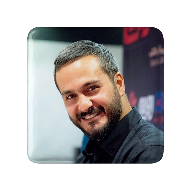 مگنت خندالو طرح میلاد کی مرام کد 10397