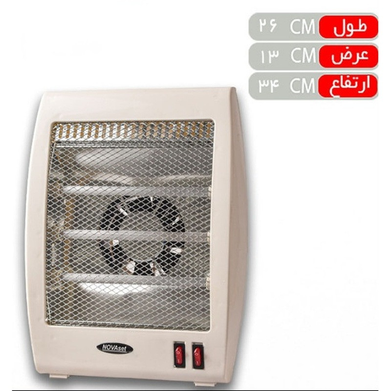 بخاری برقی نوا ست مدل NH-1205H فن دار بخاری برقی نوا ست مدل NH-1205H فن دار