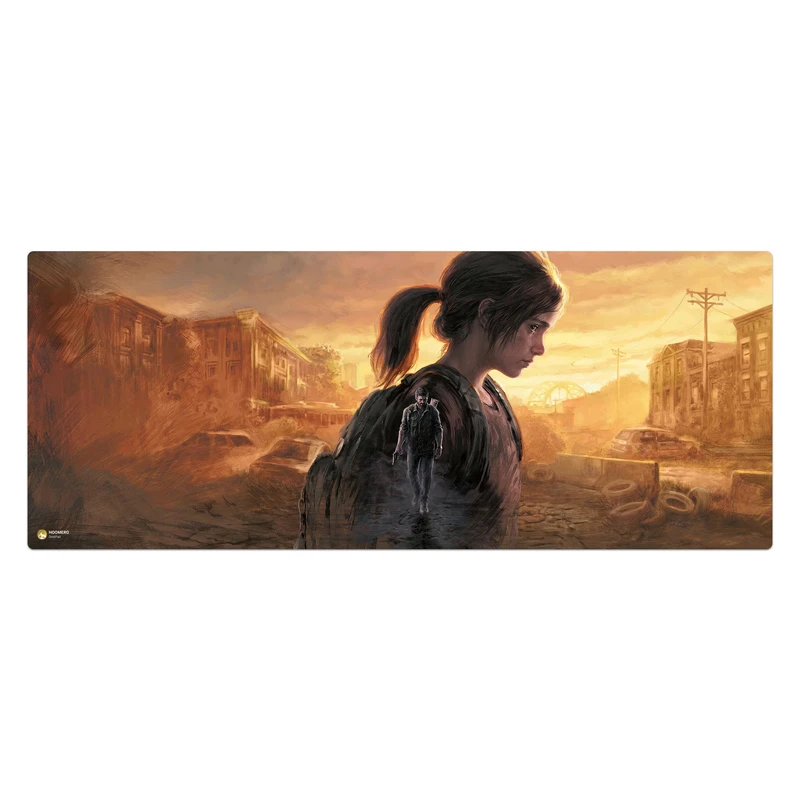ماوس پد هومرو مدل HX599 طرح The Last of Us سایز 40x100 سانتی‌متر
