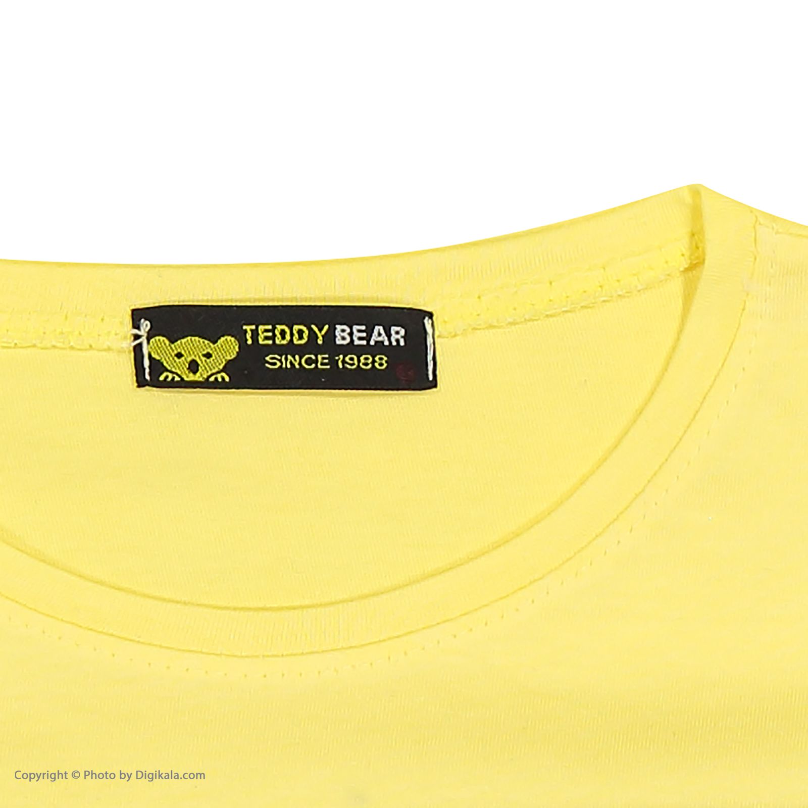 ست تی شرت آستین کوتاه و شلوارک دخترانه خرس کوچولو مدل 2011311-16 -  - 5
