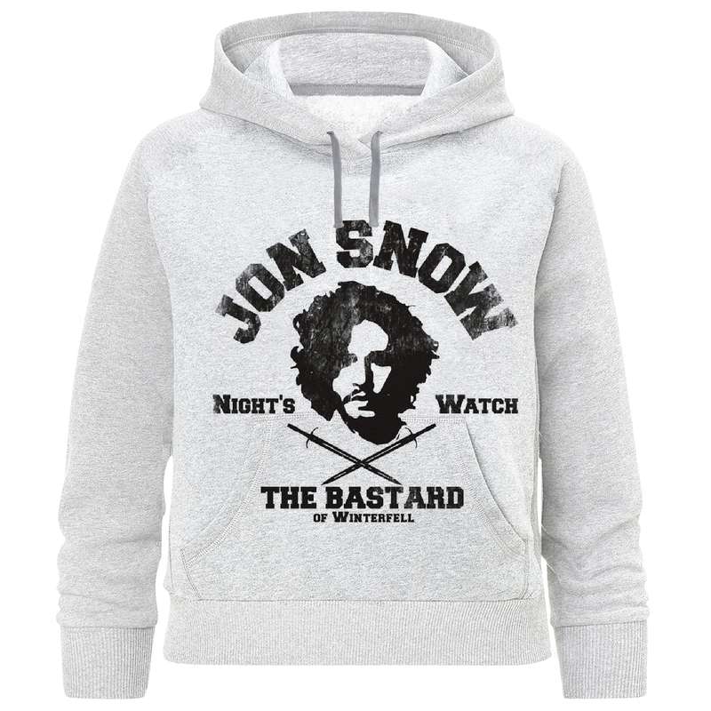 هودی پسرانه مدل جان اسنو W665