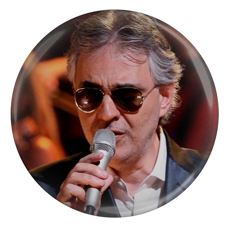 مگنت طرح خواننده آندریا آنجل بوچلی مدل S7112