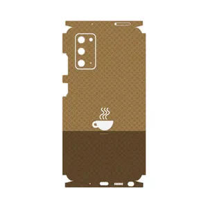MAHOOT Minimal Cup of Coffee Icon-FullSkin Cover Sticker for Samsung Galaxy Note 20