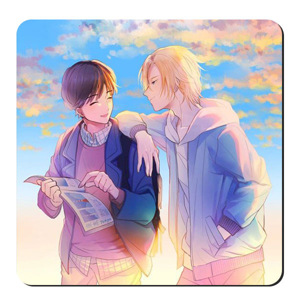  زیر لیوانی طرح انیمه banana fish کد nzl615