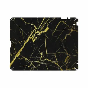 MAHOOT Graphite-Gold-Marble Cover Sticker for Apple iPad 2 2011 A1397