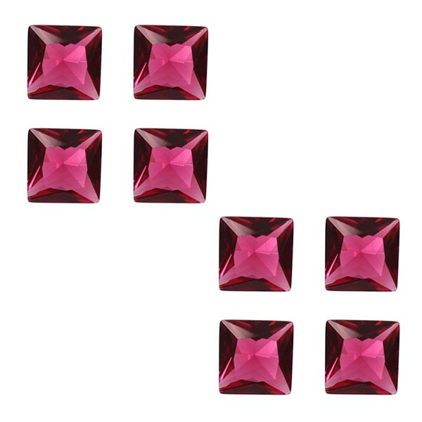 سنگ یاقوت سرخ کد 8646E بسته 8 عددی