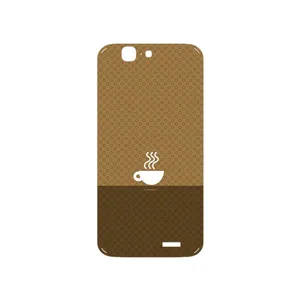 MAHOOT Minimal Cup of Coffee Icon Cover Sticker for Huawei Ascend G7