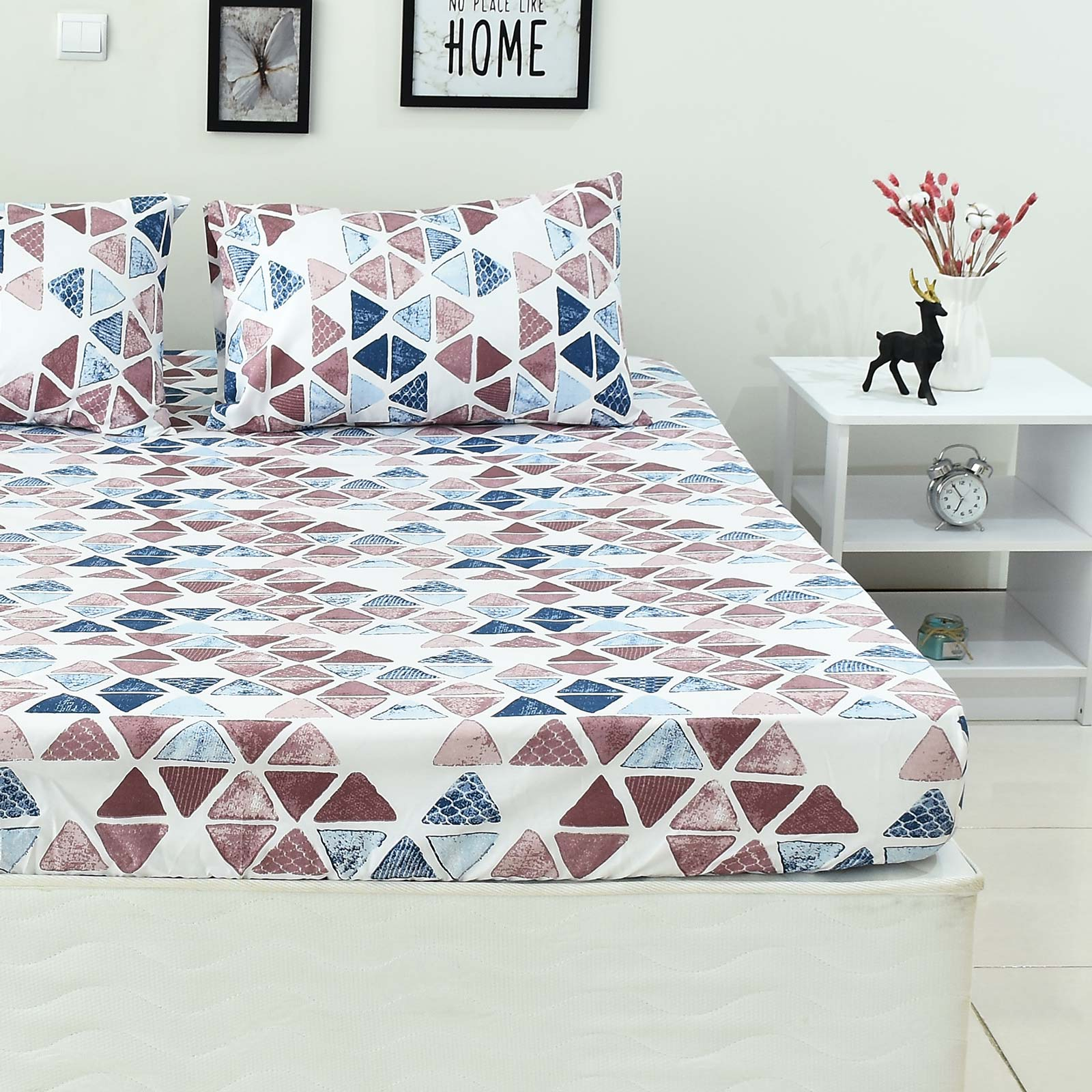 سرویس ملحفه بومرنگ مدل Maral-90 یک نفره 2 تکه