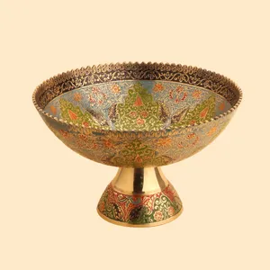 میوه خوری برنجی مدل پایه دار دورو سگارو 3026
