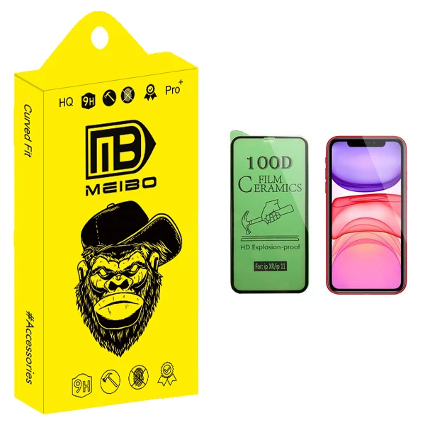محافظ صفحه نمایش سرامیکی میبو مدل +MHD مناسب برای گوشی موبایل اپل iPhone 11