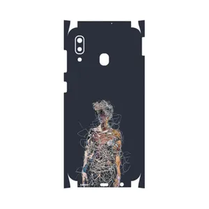 MAHOOT Strings Digital Art 1-FullSkin Cover Sticker for Samsung Galaxy M10s