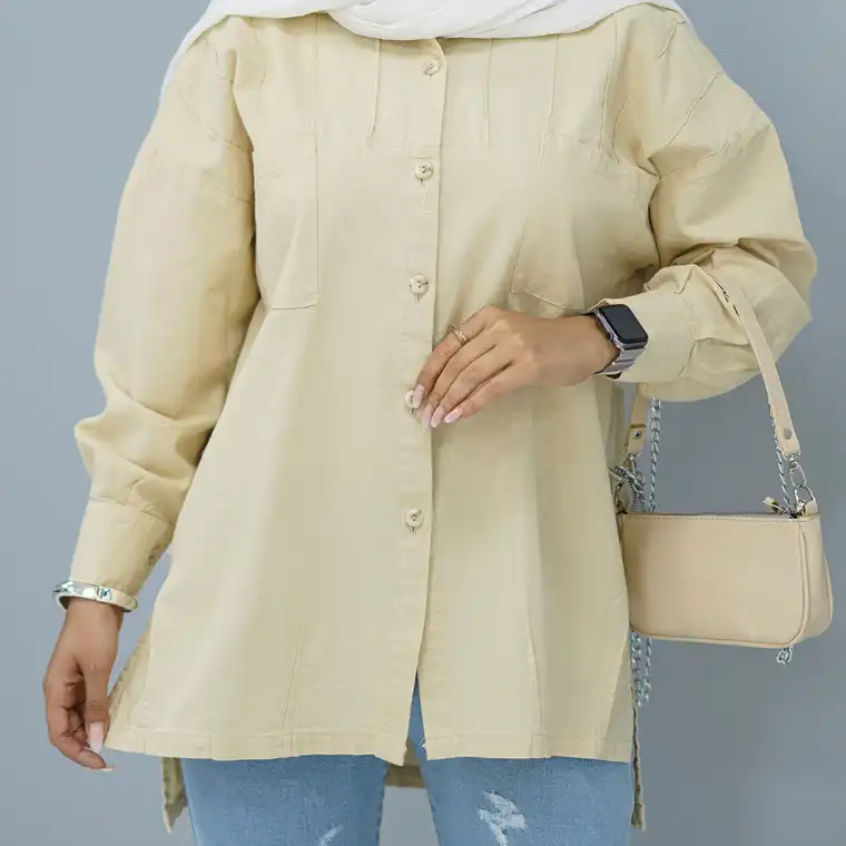 مانتو زنانه السانا مدل بنیسا کد 182723