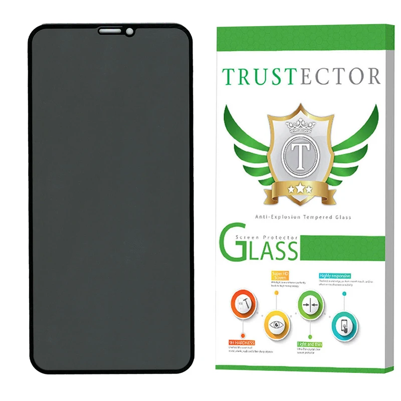 محافظ صفحه نمایش حریم شخصی تراستکتور مدل PFTA مناسب برای گوشی موبایل اپل iPhone XS