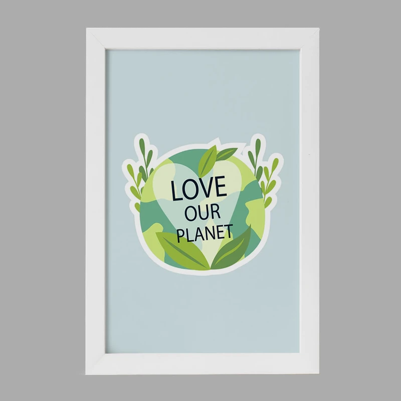 تابلو خندالو مدل حمایت از محیط زیست کد 25925