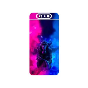 MAHOOT Smoke Rainbow Digital Art 2 Cover Sticker for Samsung Galaxy A80