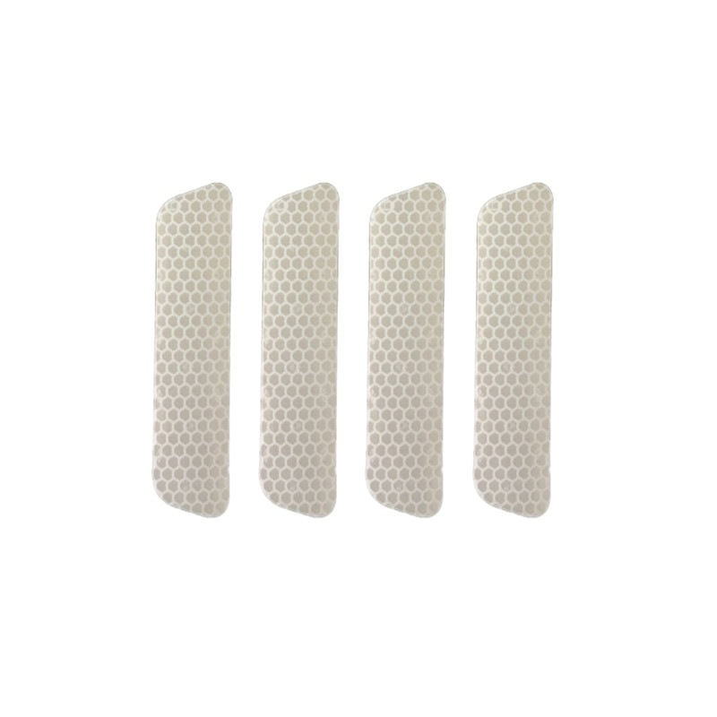 برچسب شبرنگ هشدار باز بودن درب خودرو فلکترا مدل DOOr114 بسته 4 عددی مناسب برای سراتو