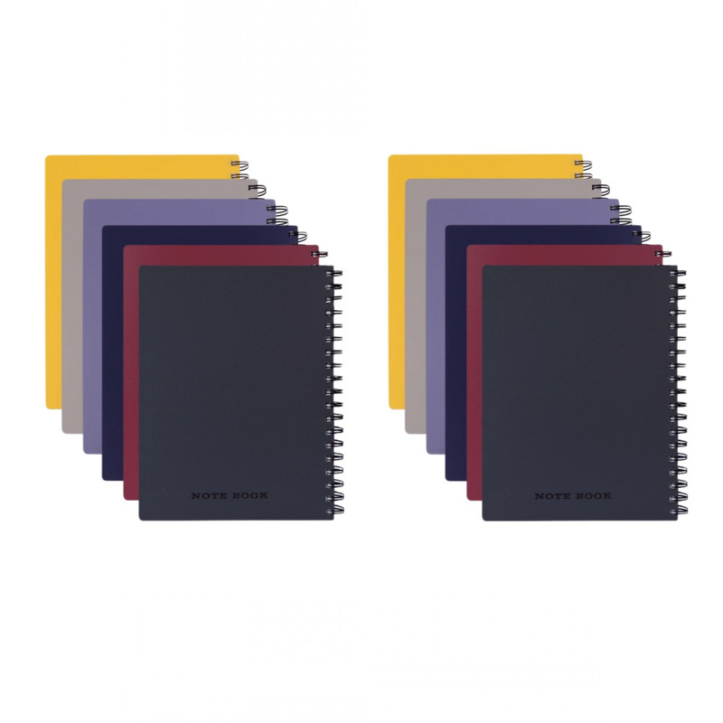 دفتر مشق ۲۰۰ برگ پاپکو مدل ۶۳۲ بسته ۱۲ عددی