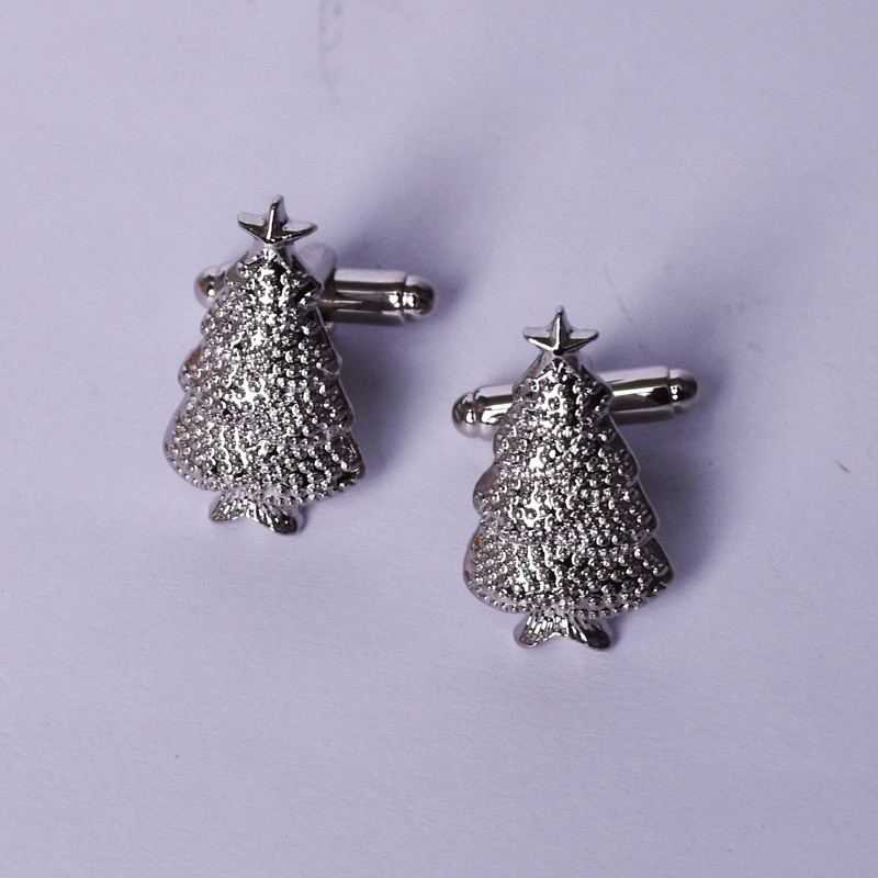 دکمه سردست مردانه مدل christmas کد 2024