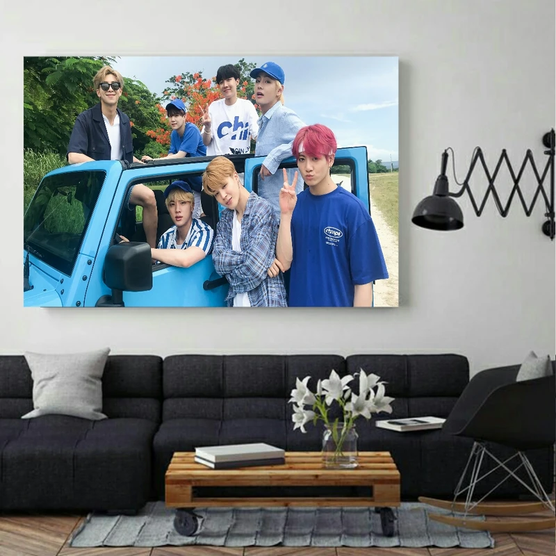  پوستر دیواری طرح گروه اکسو مدل PO1343