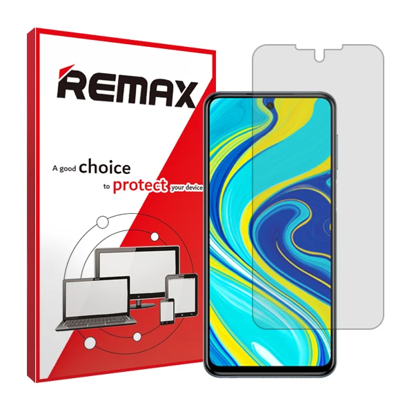 محافظ صفحه نمایش شفاف ریمکس مدل Hygel مناسب برای گوشی موبایل شیائومی Redmi Note 9S