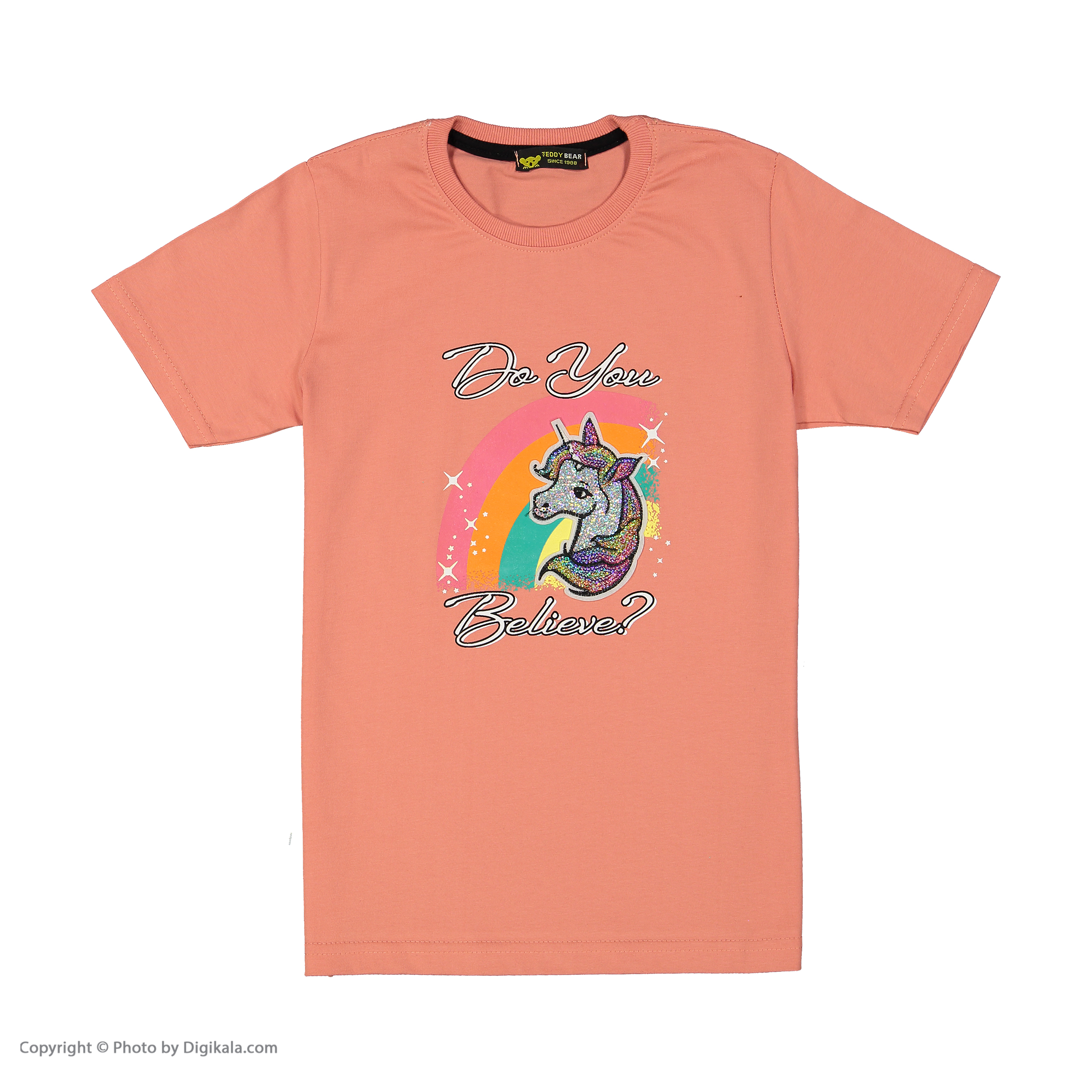 ست تی شرت و شلوار دخترانه خرس کوچولو مدل 2011183-84 -  - 3