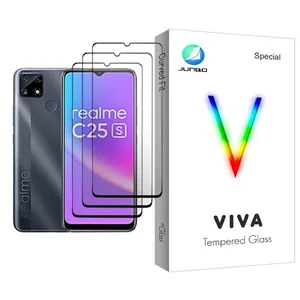 Junbo Viva Glass MIX003 Screen Protector For Realme C25s Pack Of 3