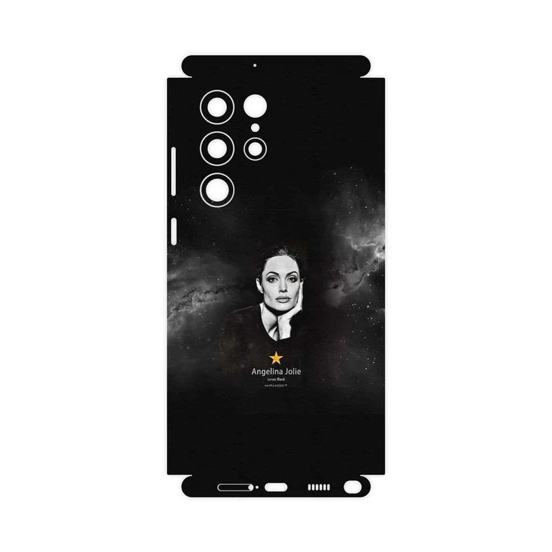 برچسب پوششی ماهوت مدل Angelina Jolie-FullSkin مناسب برای گوشی موبایل سامسونگ Galaxy S22 Ultra 5G