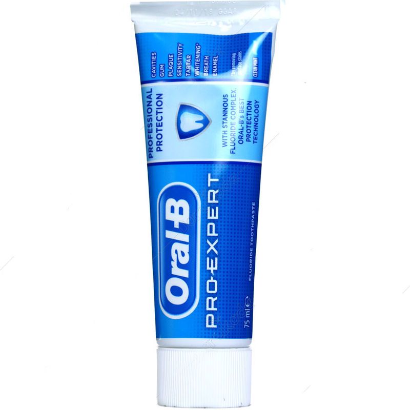 خمیر دندان اورال-بی مدل all-around protection کد E024 حجم 75 میلی لیتر