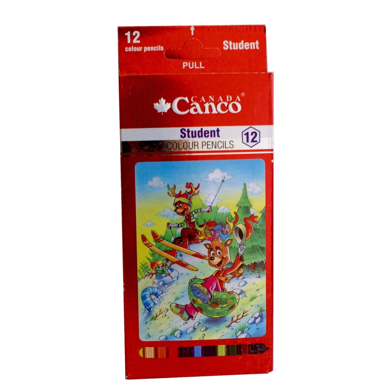 مداد رنگی 12 رنگ کنکو مدل student 1