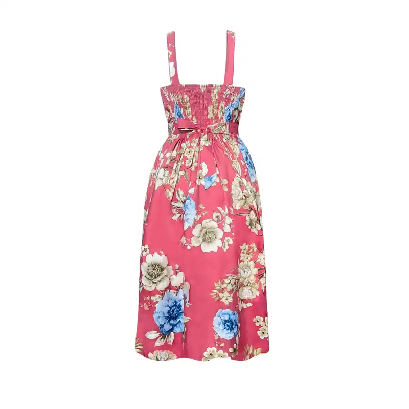 پیراهن زنانه افراتین مدل کمر کش دار کد 9590