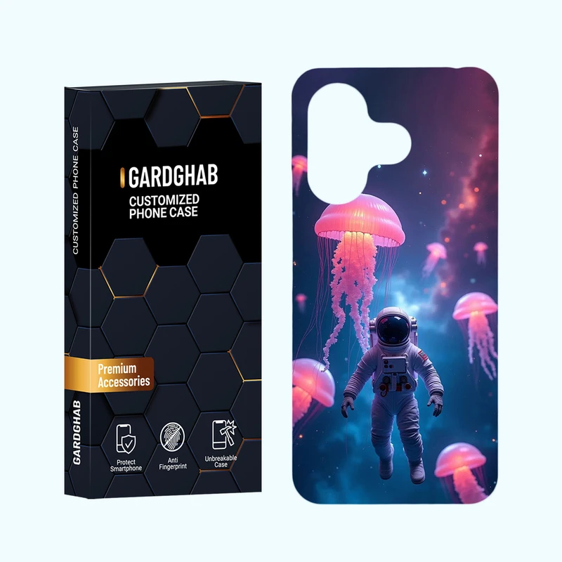 کاور گارد قاب مدل کهکشان مناسب برای گوشی موبایل شیائومی Redmi 13 4G / 5G