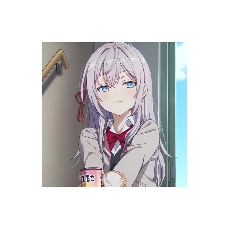استیکر لپ تاپ و موبایل مدل انیمه طرح آلیسا Alya Sometimes Hides Her Alisa Mikhailovna Kujou کد 4004