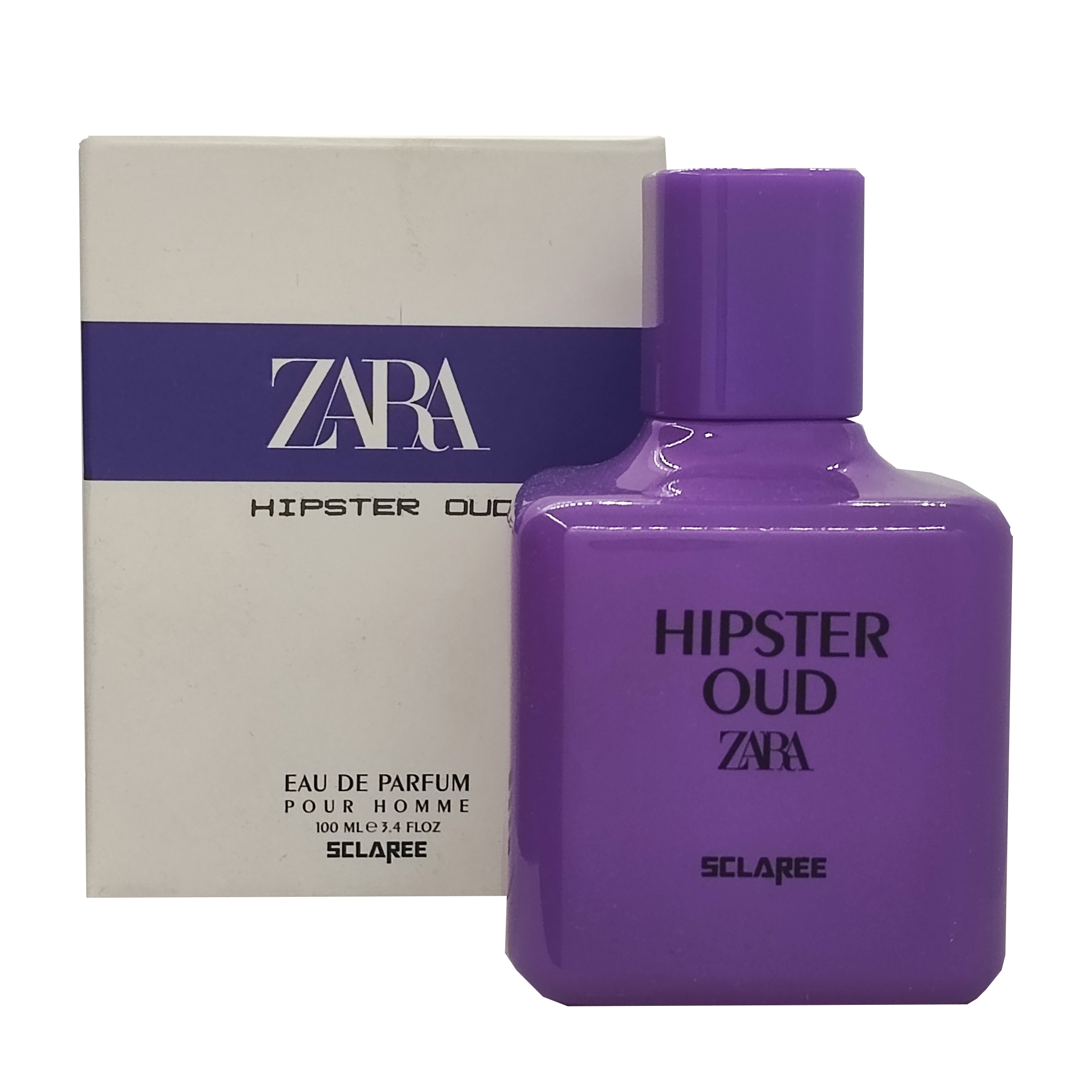 ادوپرفیوم مردانه اسکلاره مدل Hipester Oud zara با رایحه گرم حجم 100 میلی لیتر