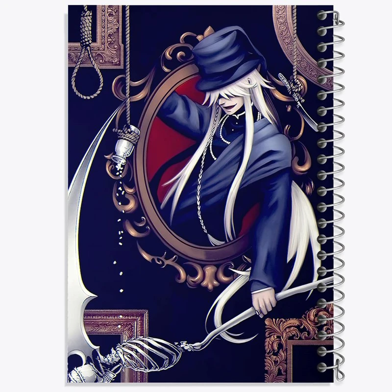 دفتر نت موسیقی 50 برگ خندالو مدل اندرتیکر انیمه خادم سیاه Black Butler کد 16335