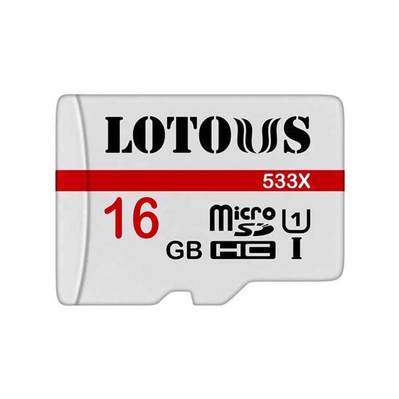کارت حافظه microSDHC لوتوس مدل 533X کلاس 10 استاندارد UHS-I سرعت 100MBps ظرفیت 16 گیگابایت کارت حافظه microSDHC لوتوس مدل 533X کلاس 10 استاندارد UHS-I سرعت 100MBps ظرفیت 16 گیگابایت