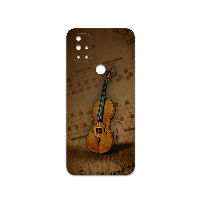 برچسب پوششی ماهوت مدل Violin-Instrument مناسب برای گوشی موبایل وان پلاس Nord N10 5G