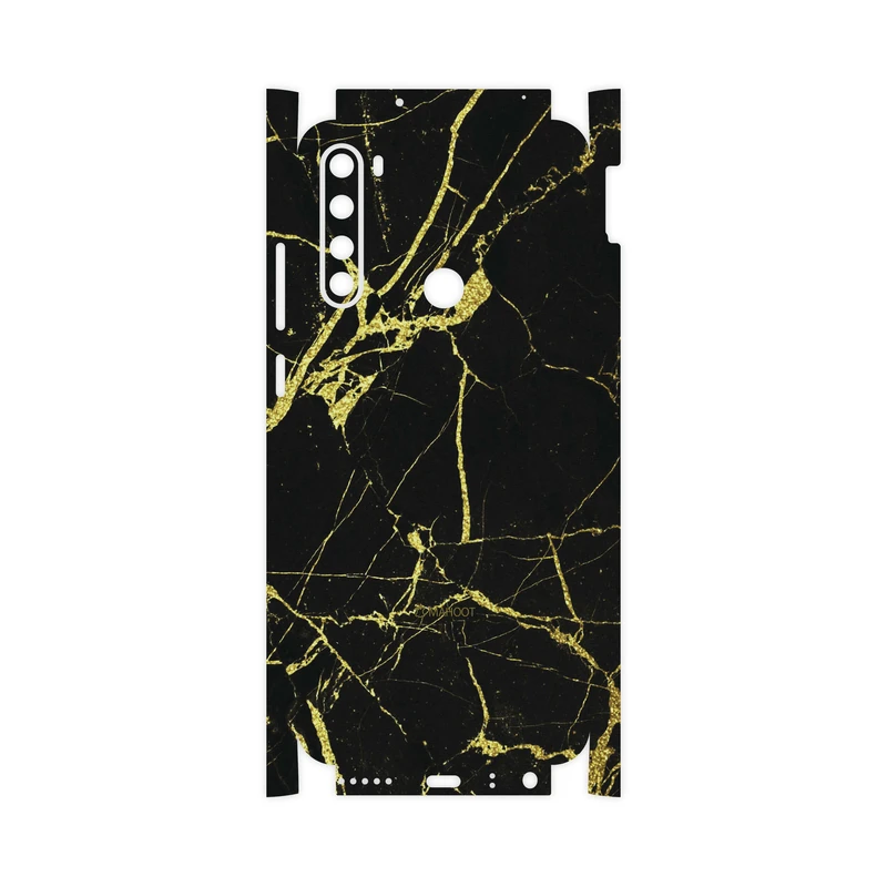 برچسب پوششی ماهوت مدل Graphite-Gold-Marble-FullSkin مناسب برای گوشی موبایل شیائومی Redmi Note 8T