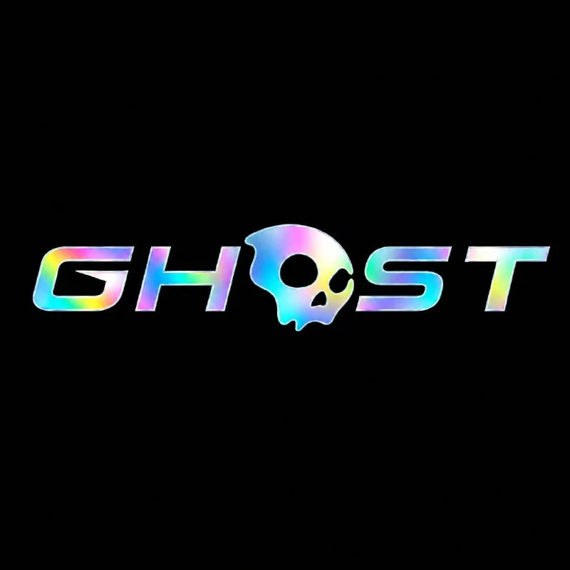 برچسب بدنه خودرو سولگی طرح Ghost هولوگرامی کد M441